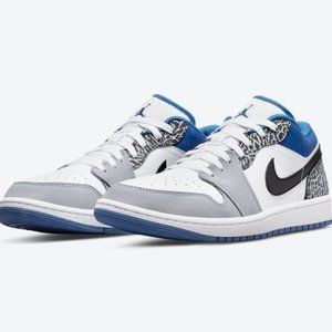 Air Jordan 1 Low SE 'True Blue' DM1199-140 Sneakers size 8 Men 9.5 Women